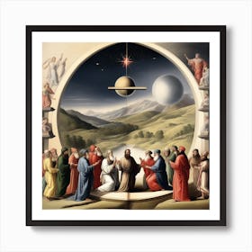 Baptism Of Jesus Art Print