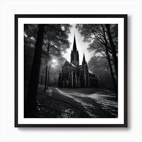 Church In The Woods 2 Art Print