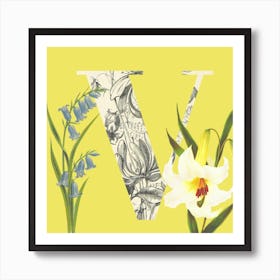 Botanical V Art Print