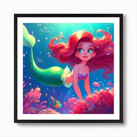 Little Mermaid Art Print