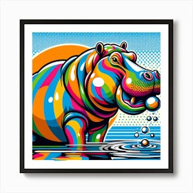 Pop Hippo 6 Poster