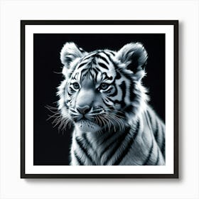 Siberian Tiger Art Print