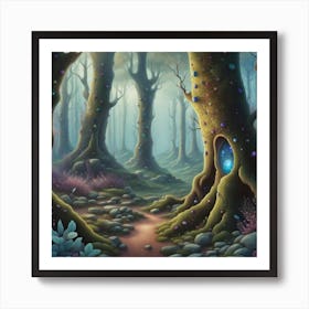 Fairy Forest 2 Art Print