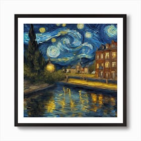 Starry Night 30 Art Print