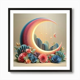 Ramadan Kareem Mubarak Lanterns 13 Art Print