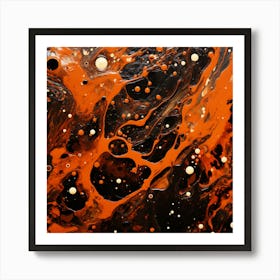 Abstract Oil Painting 1 Art Print