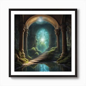 Fairytale Forest 2 Art Print