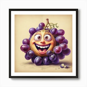 Grapes 16 Art Print