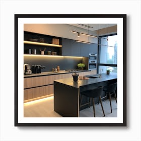 Modern Kitchen 2 Art Print