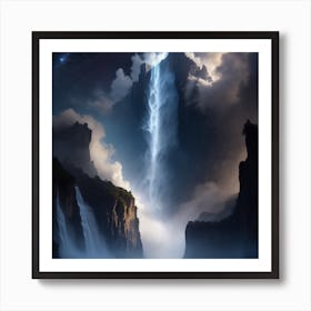 Waterfall 2 Art Print