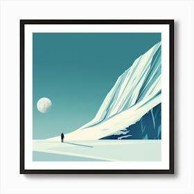 Polar Landscape Art Print