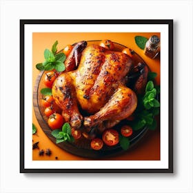 Chicken Food Restaurant16 Art Print