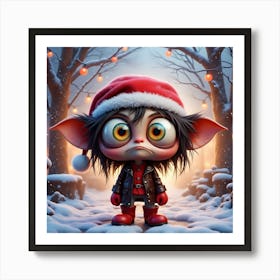 Elf On The Shelf Art Print