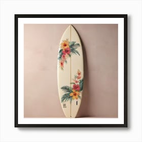 Surfboard 01639 Art Print