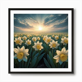 Daffodils Art Print