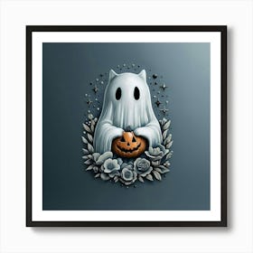 Ghostly Surprise Art Print