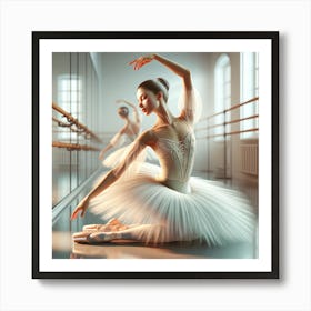 Ballet Dancers Art Print