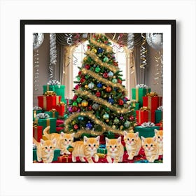 Leonardo Phoenix 09 A Lavishly Decorated Christmas Tree Adorne 1 Art Print