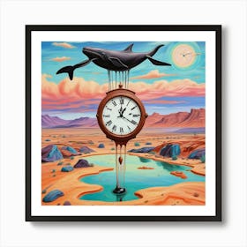 Timeless Mirage Surreal Reflections Of Land And Sea (8) Art Print