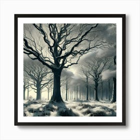 Winter Forest 1 Art Print