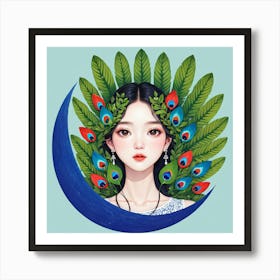 Peacock 15 Art Print