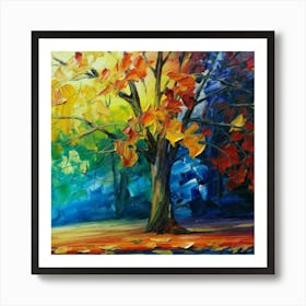 Autumn Tree Art Print