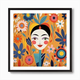 Flora And Fauna Art Print