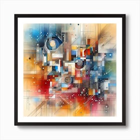 Abstract Painting 71 Art Print