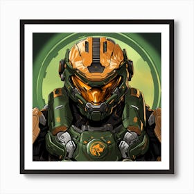 Halo Robotic Hybrid 1 Art Print