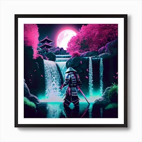 Myeera Ancient Samurai Ninja In Modern Special Operations Gear 1 Art Print