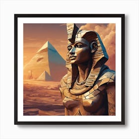 Egyptian Goddess Art Print