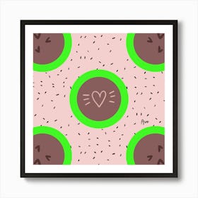 Kiwi Love Art Print