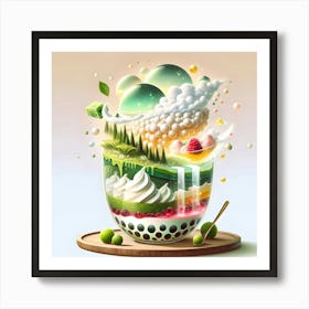 Ice Cream In A Cup Art Print