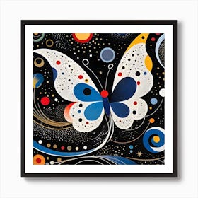 Butterfly In Space Affiche