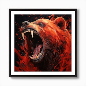 Grizzly Bear 1 Art Print