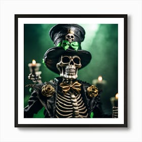 Lucky Bones Art Print