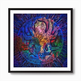 cycle of gods. Art Print