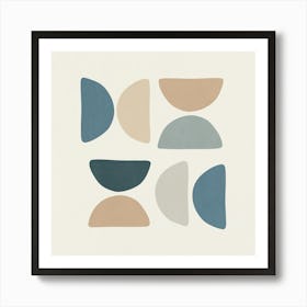 Geometric Shapes 10 2 Art Print