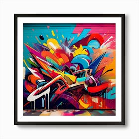 Graffiti Art 9 Art Print