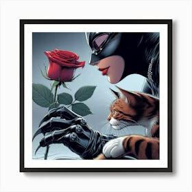 Catwoman Art Print