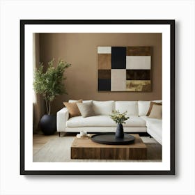 Modern Living Room 57 Art Print