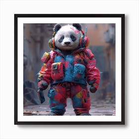 Panda Bear 2 Art Print