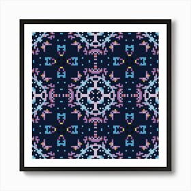 Pixel Pattern 1 Art Print