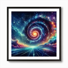 Spiral Galaxy 29 Art Print