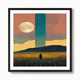 Sky Is Blue Art Print