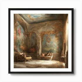 Fairytale Room 6 Art Print