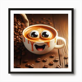 A cup of coffee 7 Art Print