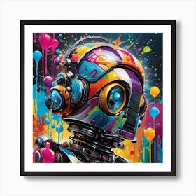 Robot 4 Art Print