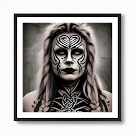 Viking Shaman Woman Art Print