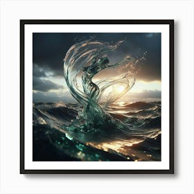 Water Dancer Art Print